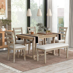 MAICOSY 6Pc Dining Table Set