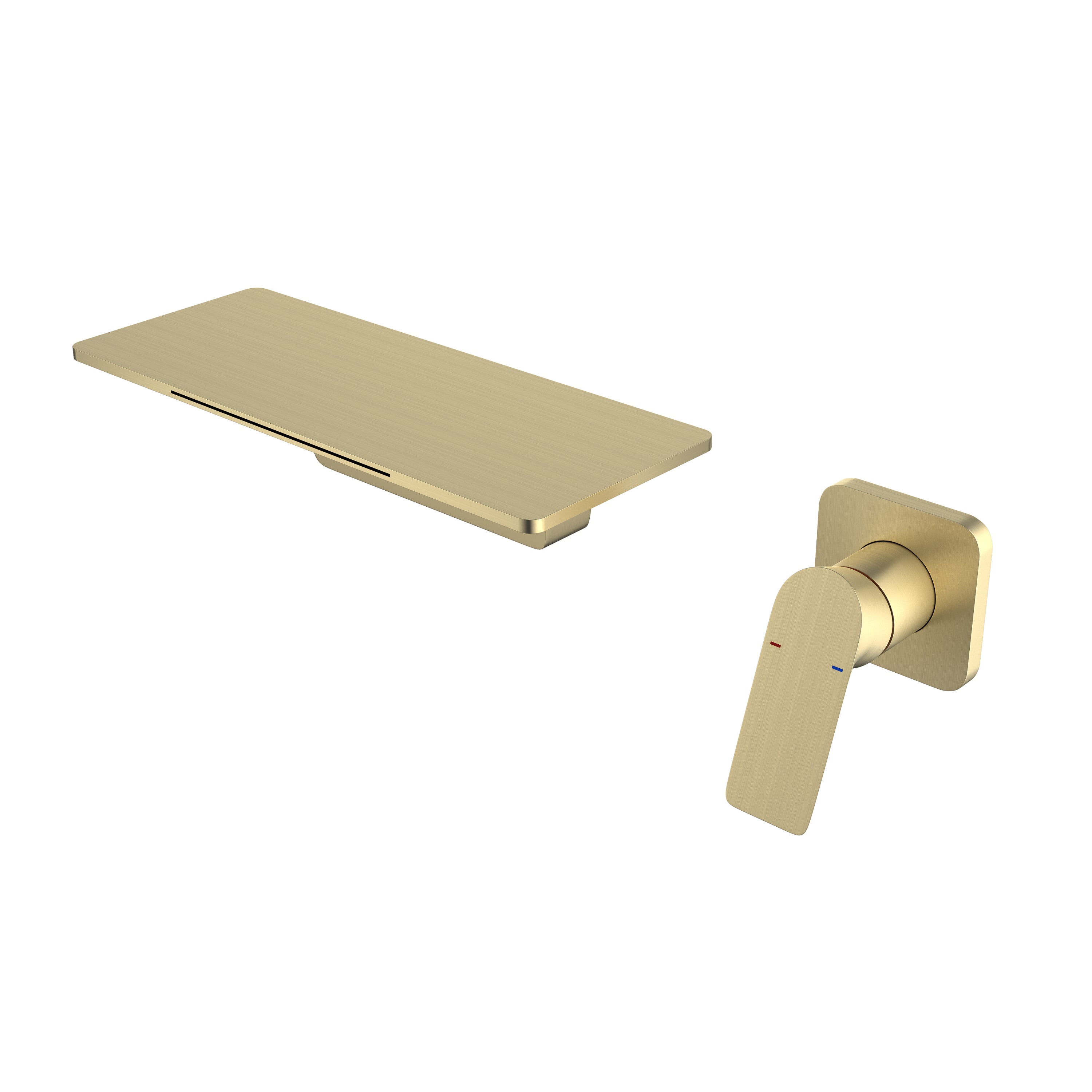 Waterfall Bathroom Sink Faucet - Gold