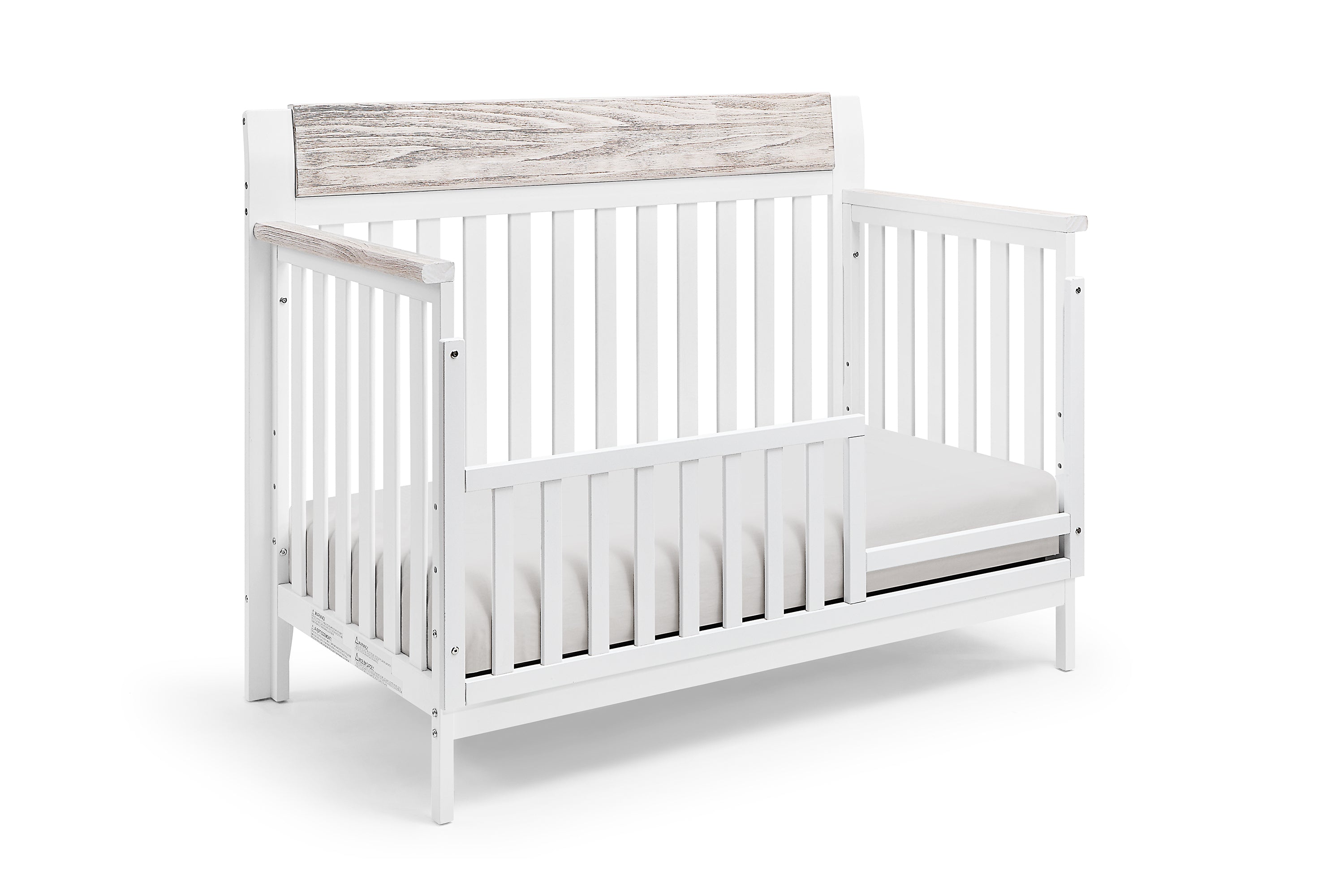 White/Natural4-in-1 Convertible Crib