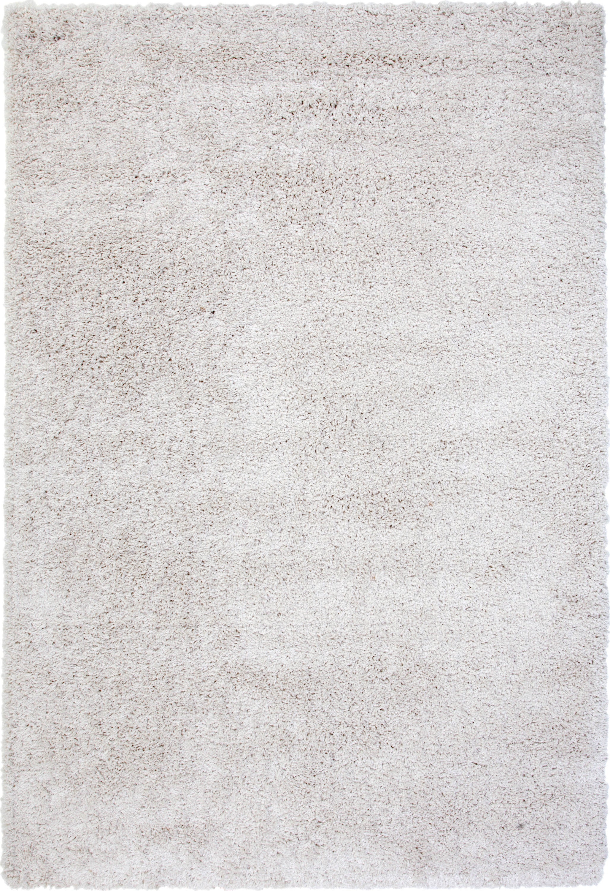 Shag White Area Rug 93x126 inch