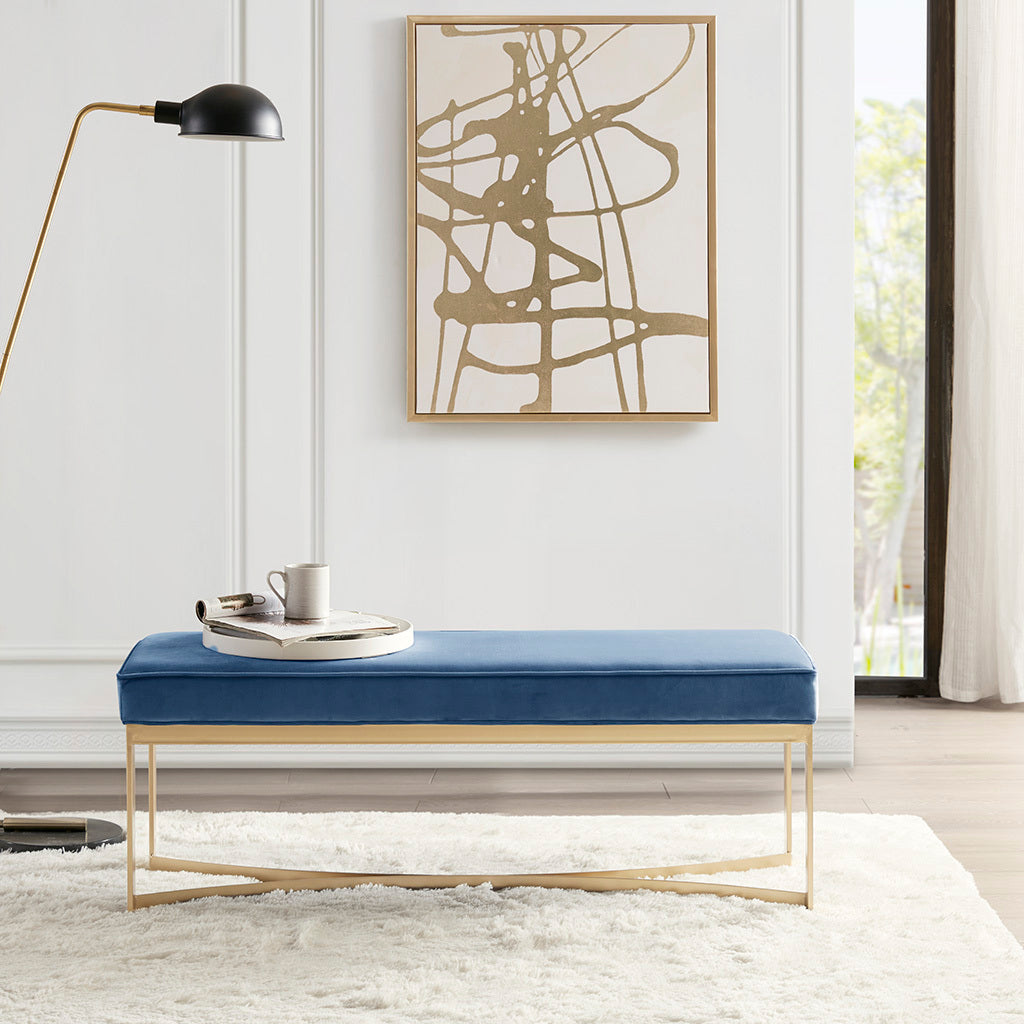 Secor Accent Bench - Blue