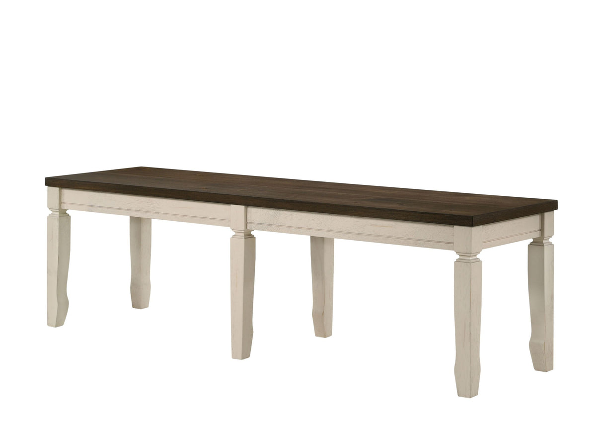 Solid Wooden Bench
