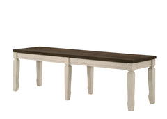 Solid Wooden Bench