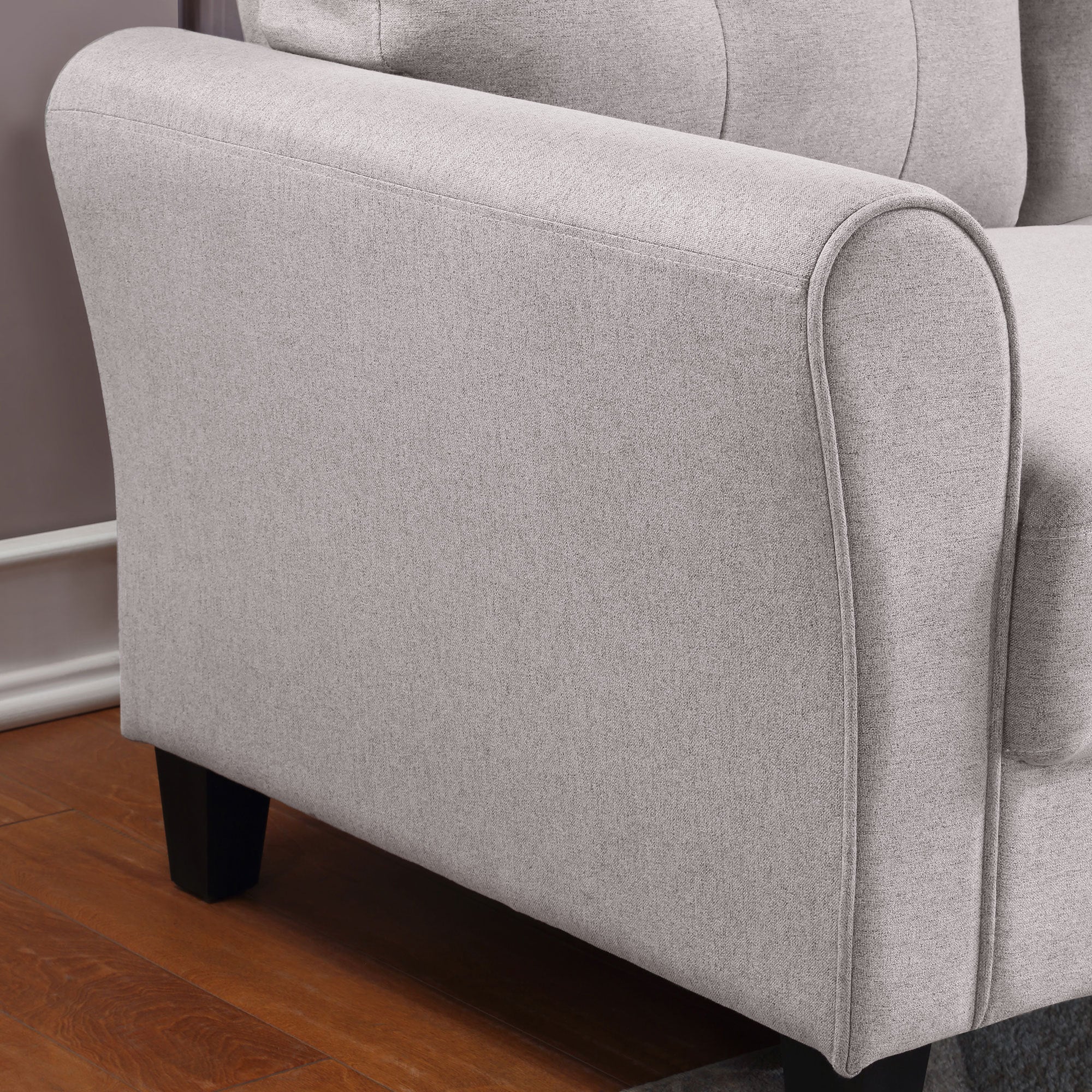 Linen Upholstered Sofa