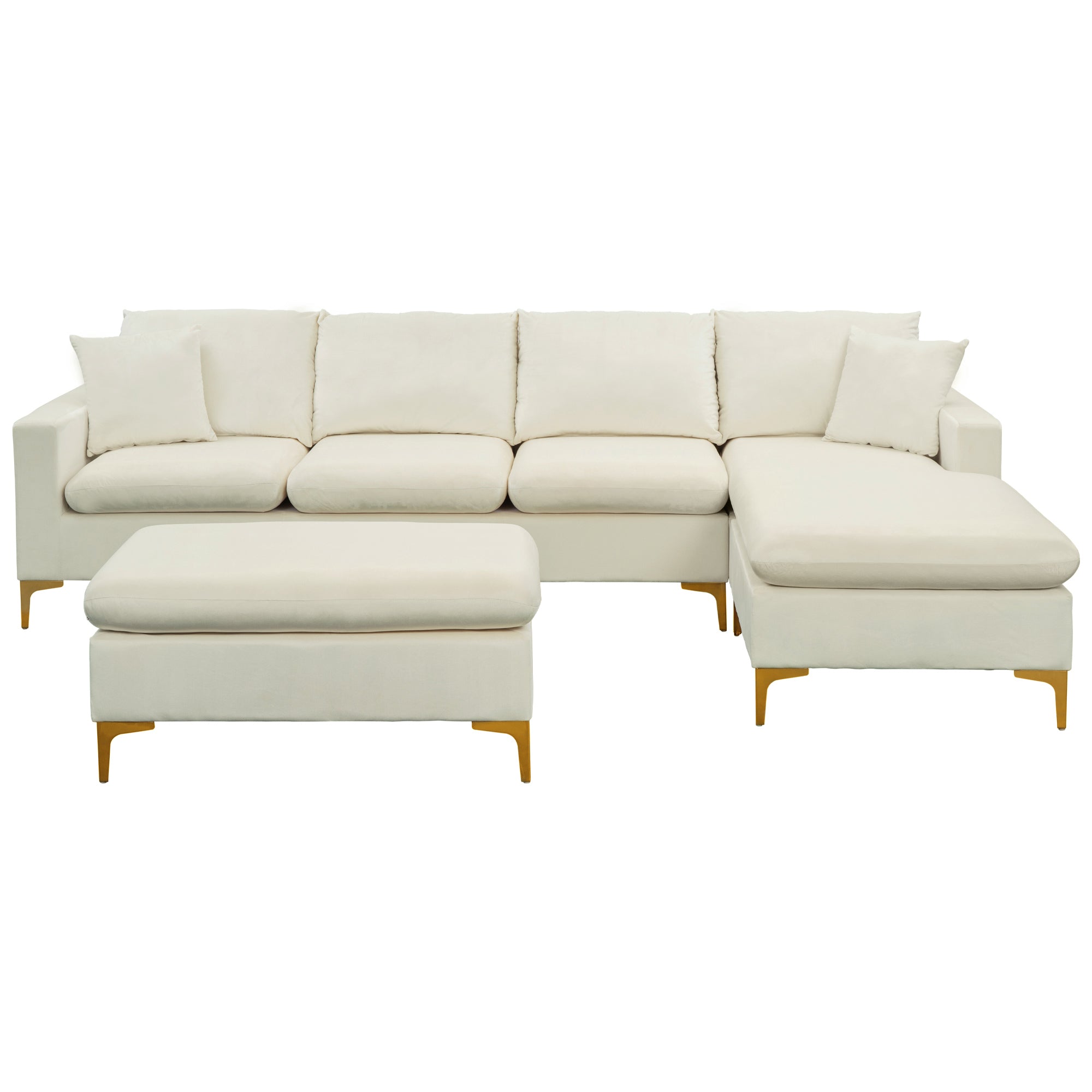 Sofa Bed Couches Chaise Ottoman Pillows