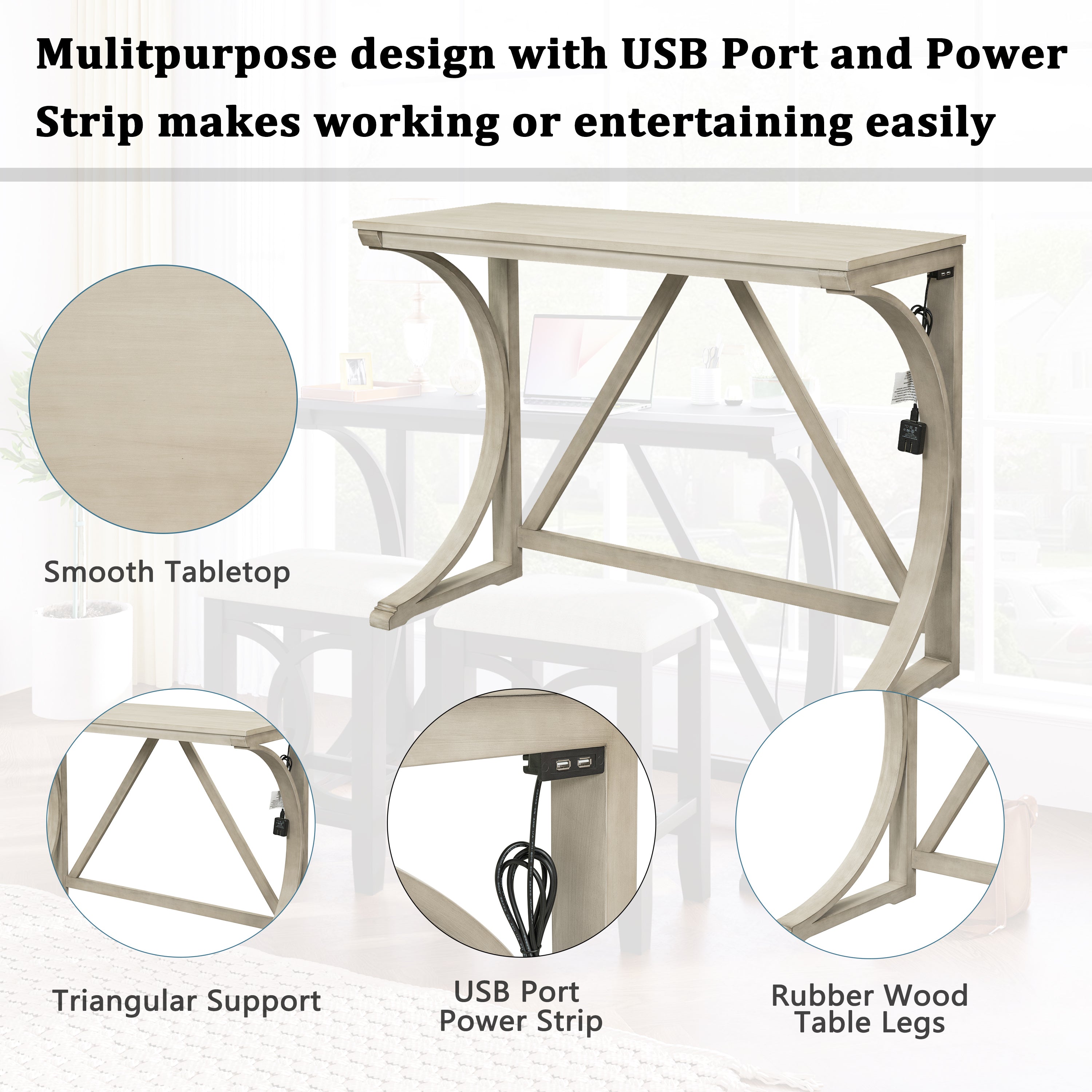 Counter Height Dining Set