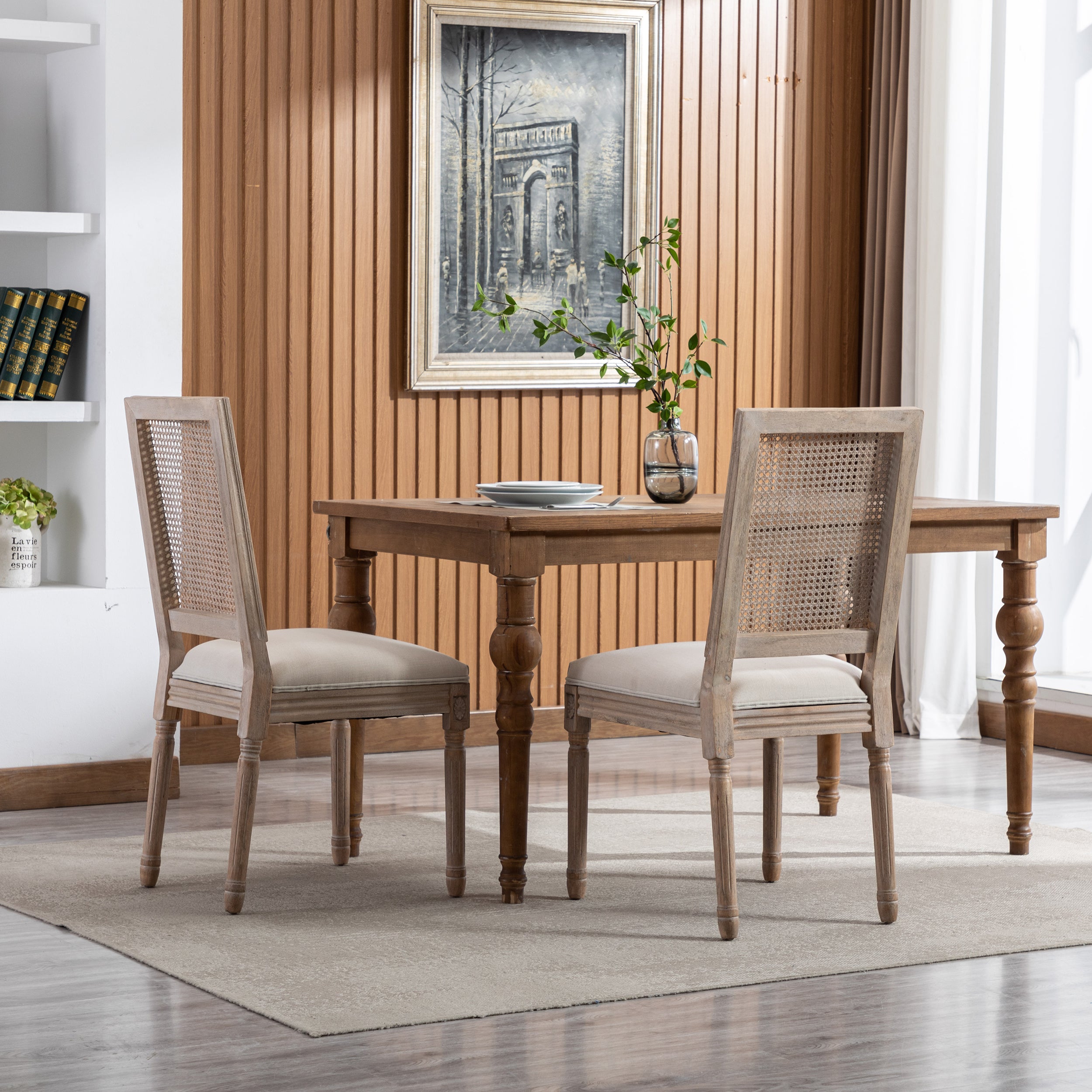 Solid Wood Frame Chair