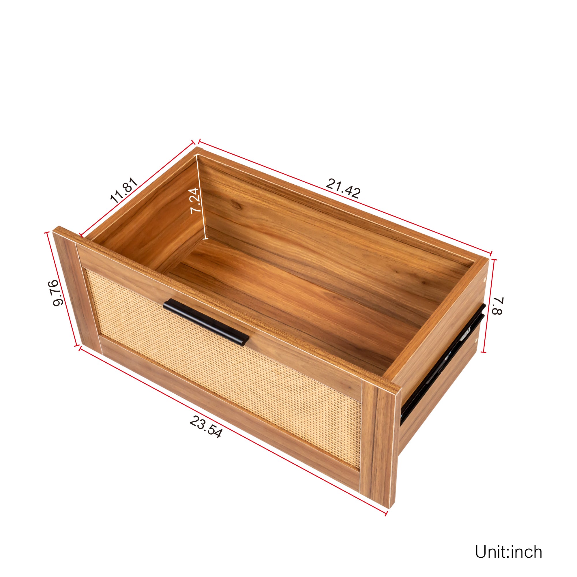 Rattan TV Stand