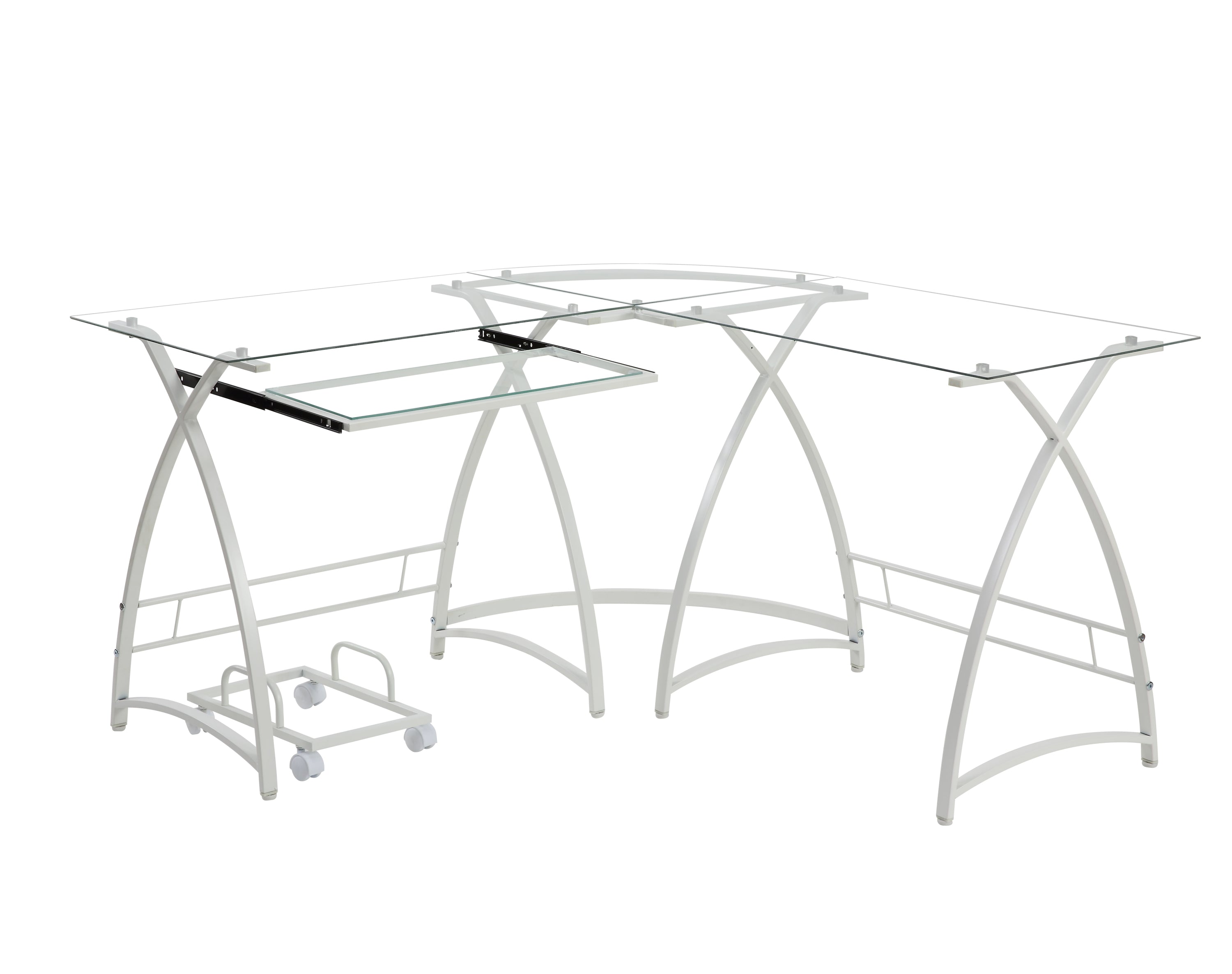 Glass Computer Desk