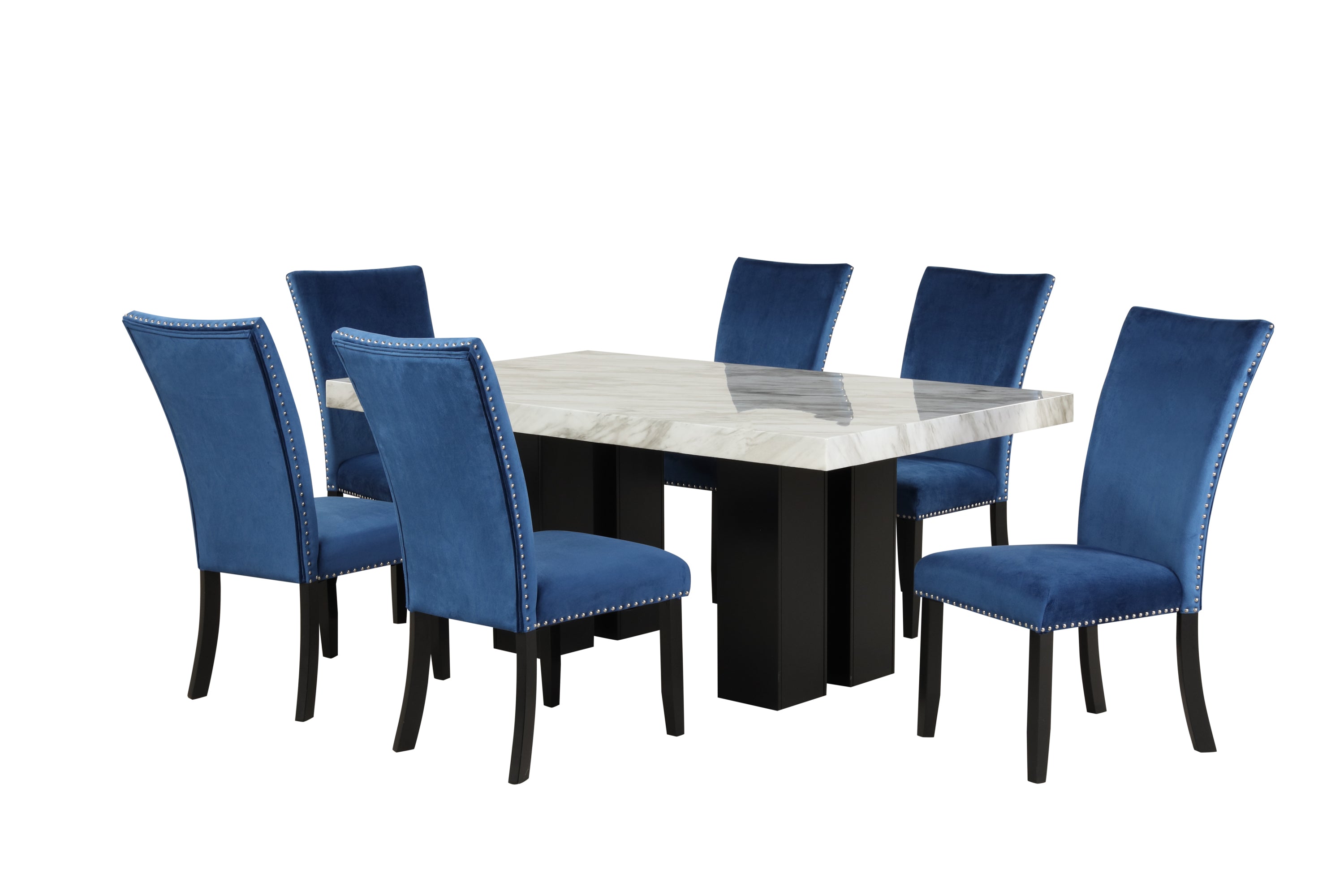 Faux Marble Dining Table