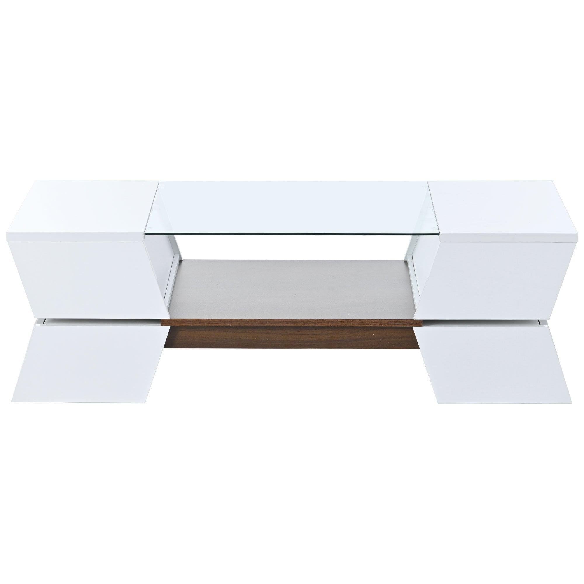 Modern 2-Tier Center Table