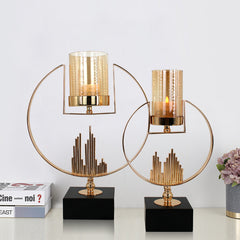 Luxury Golden Candle Holder