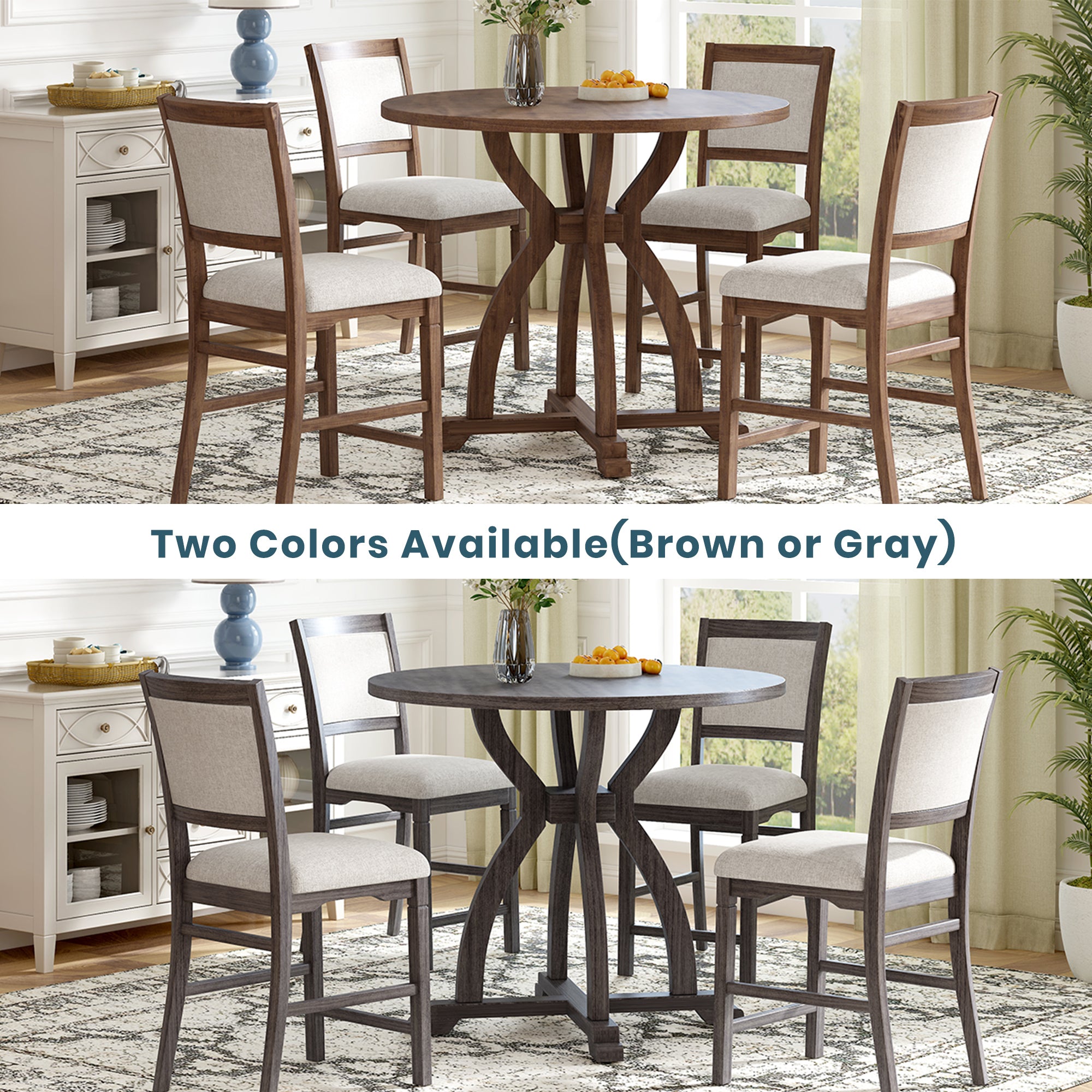 Farmhouse 5-Piece Dining Set