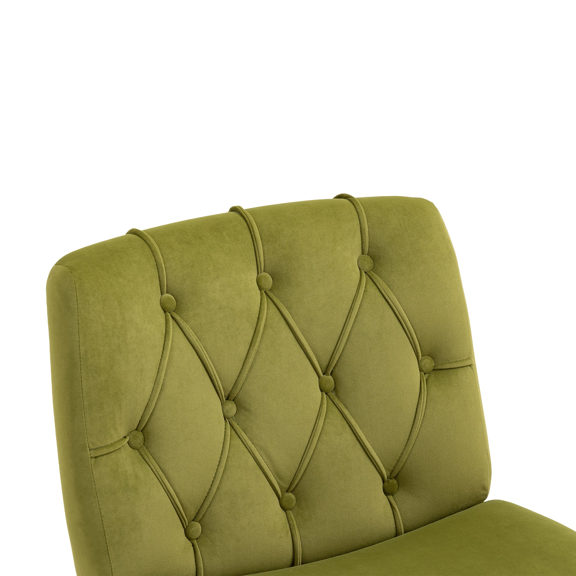 Home Office Desk Chair Adjustable Home Computer Executive Chair Swivel  - Olive
