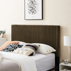 Full Bed Line Stripe Cushion Headboard
