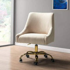 Modern Home Office Chair - Tan Beige