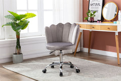 Modern Swivel Shell Chair - Grey