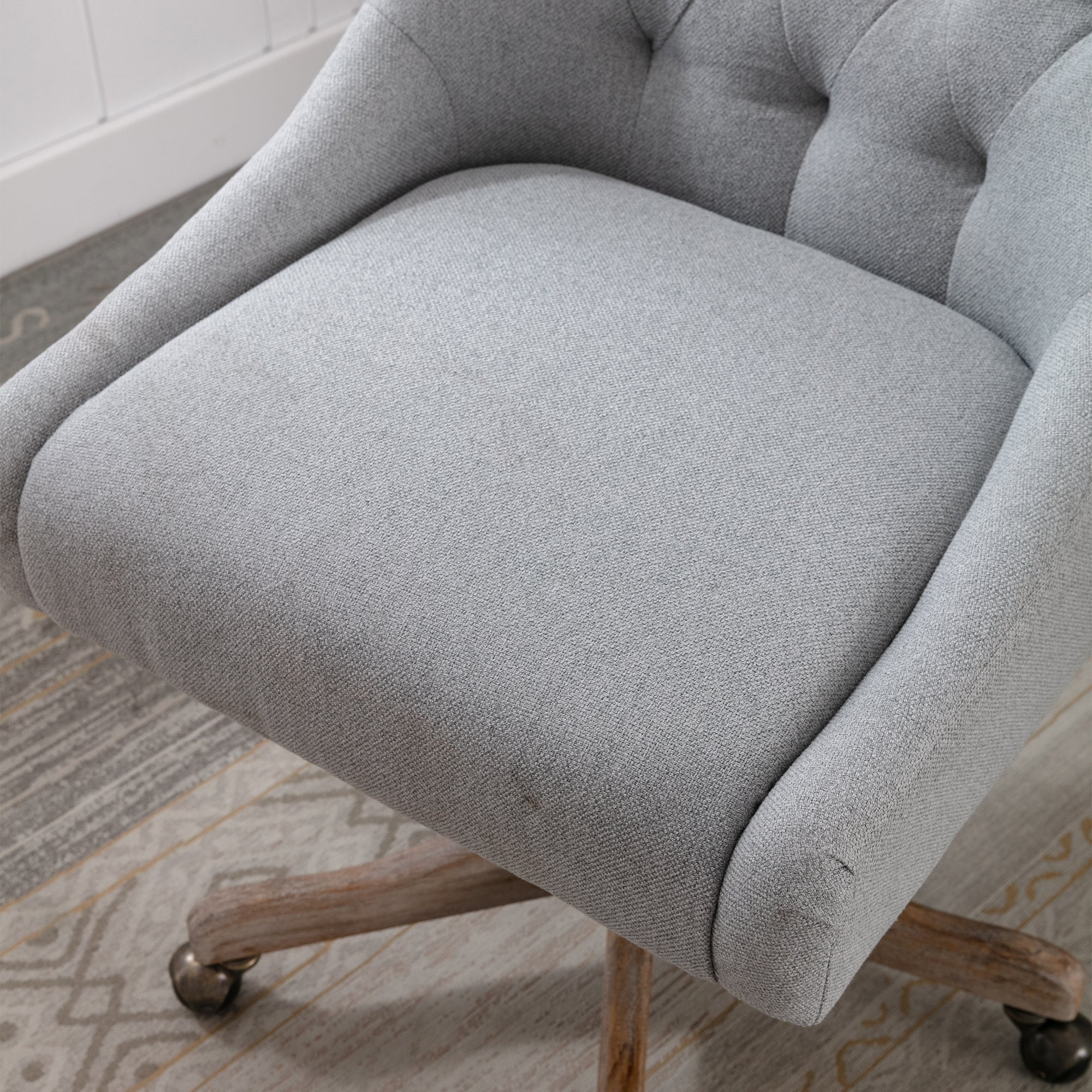 Swivel Shell Chair - Grey