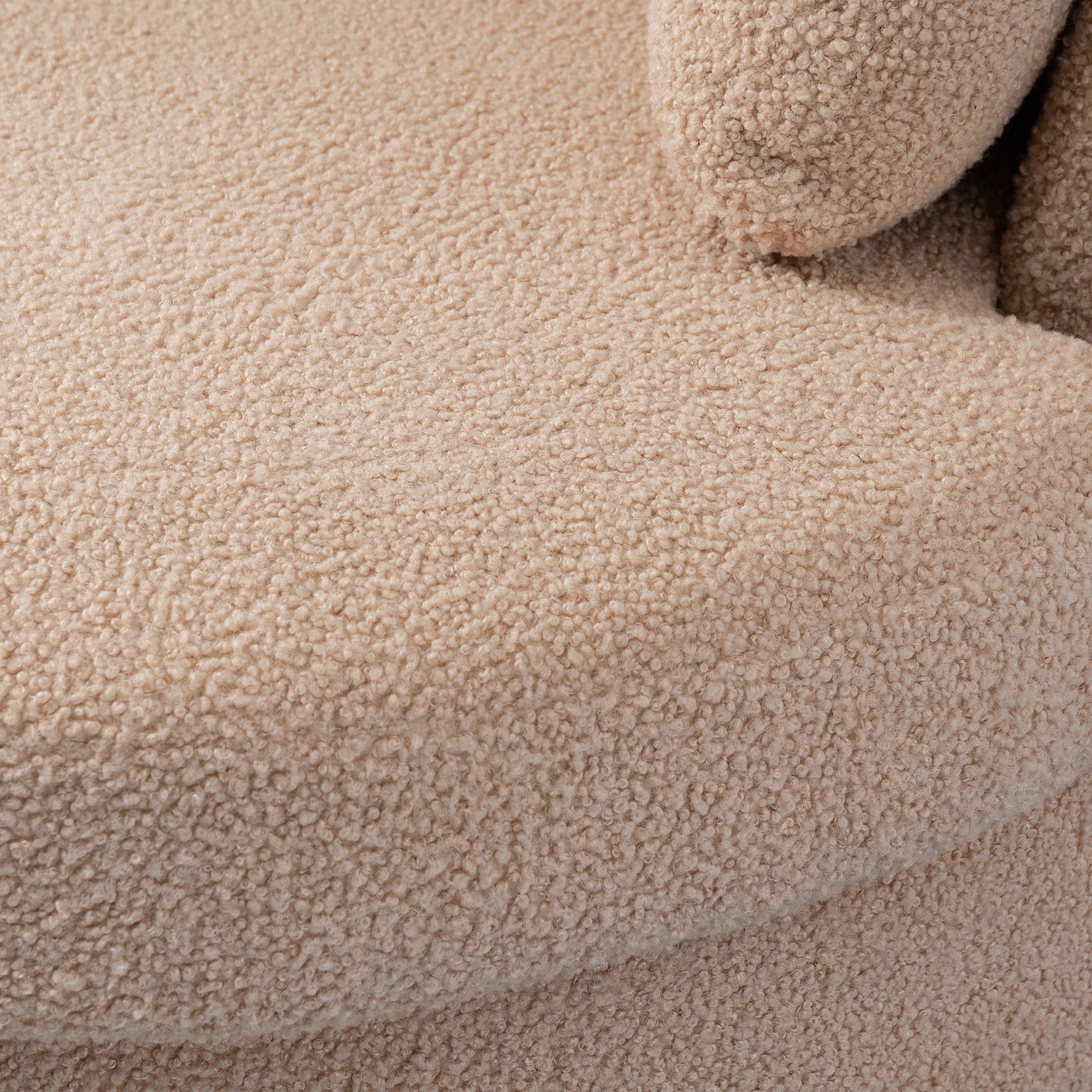 42.2" Cozy Club Chair, Swivel Barrel Chair With 3 Pillows, Swivel Round Sofa Modern Arm Chair - Light Camel