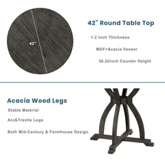 Farmhouse 5-Piece Dining Set