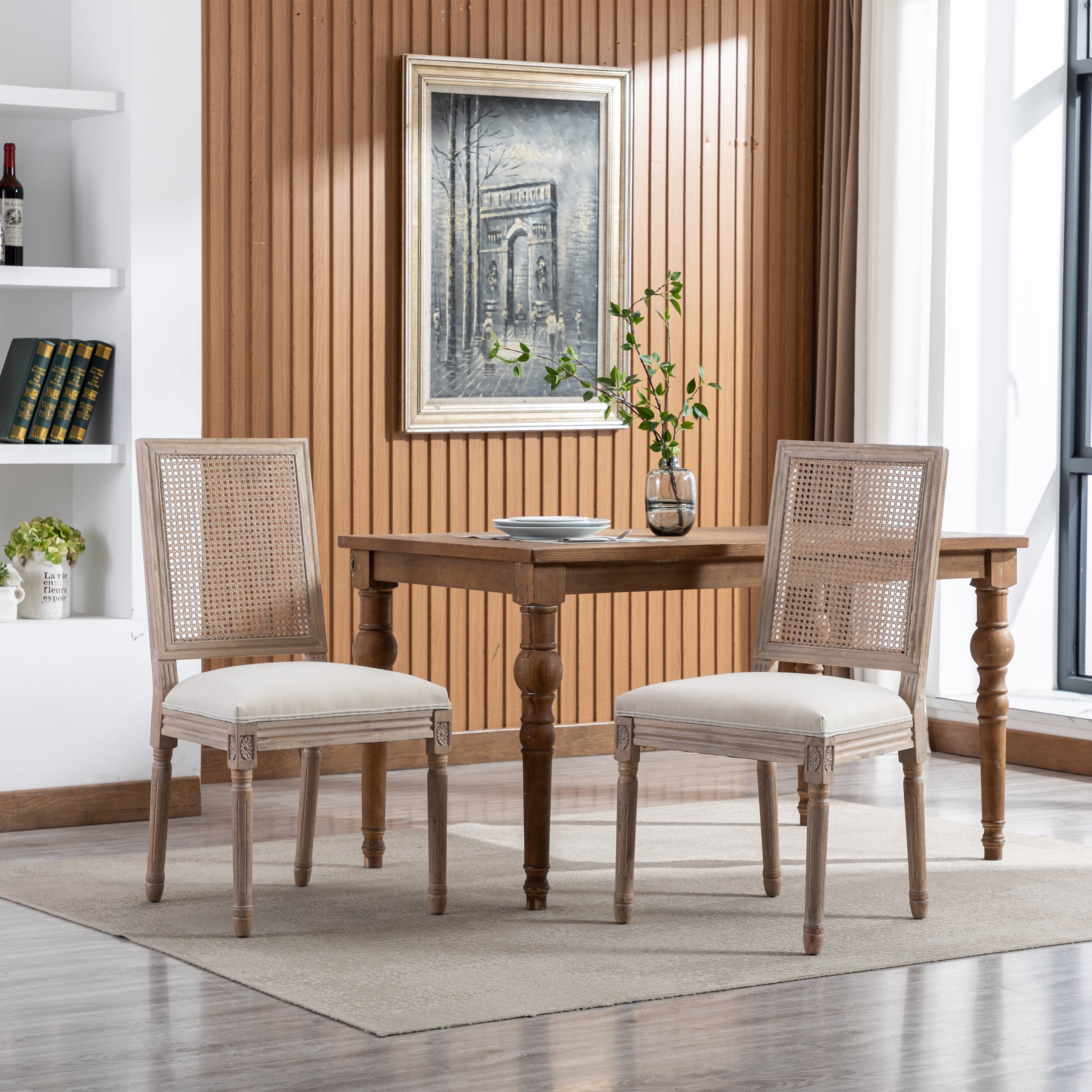 Solid Wood Frame Chair