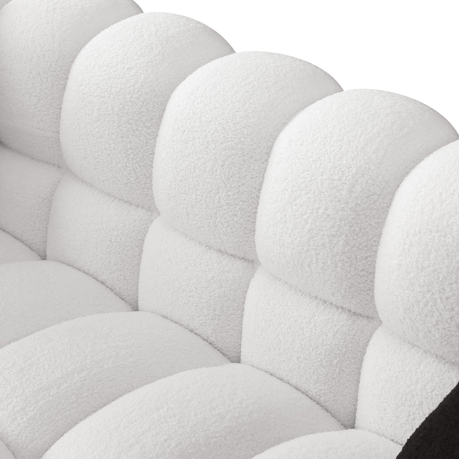 Marshmallow Sofa Boucle 2 Seater - White