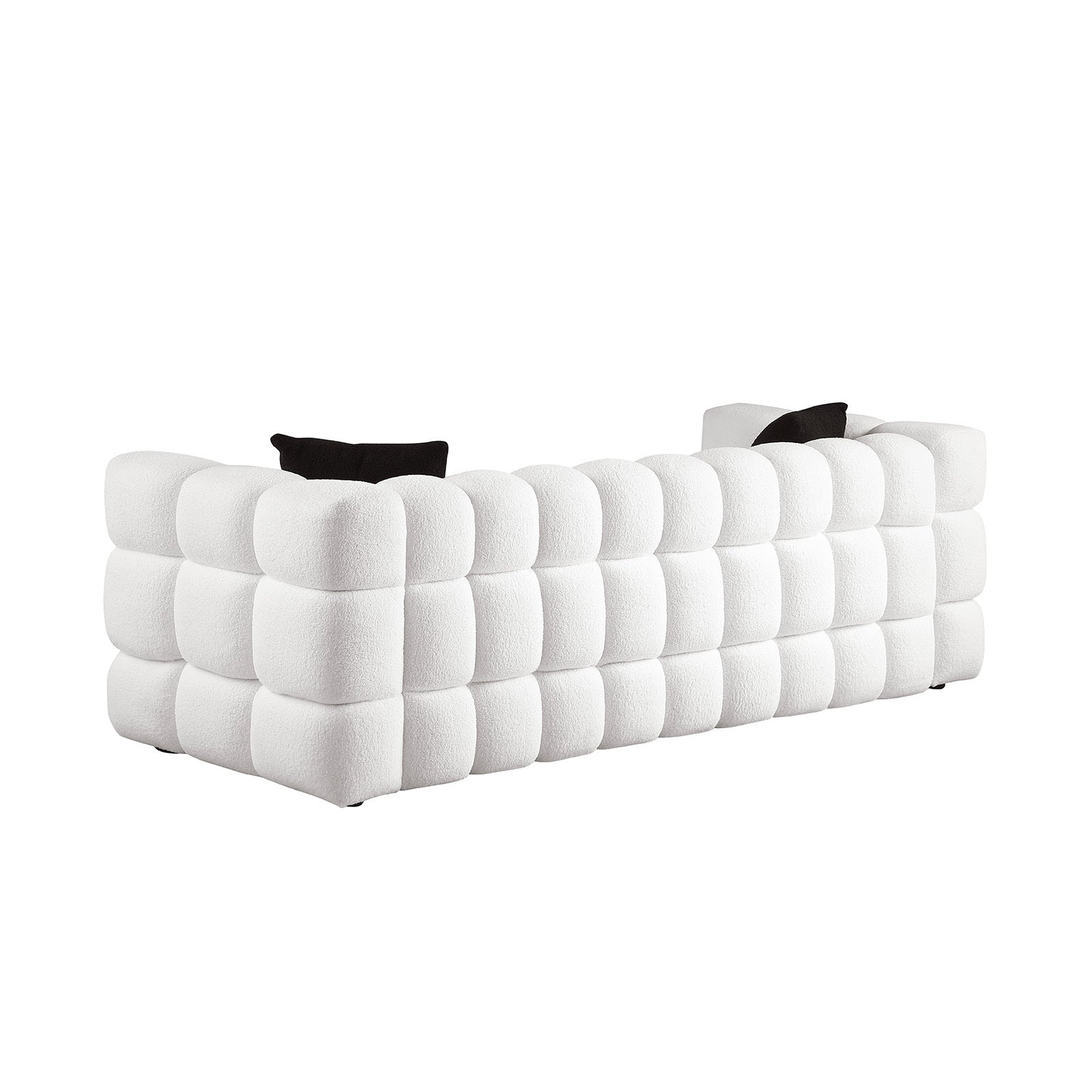 Marshmallow Sofa Boucle 3 seater - White