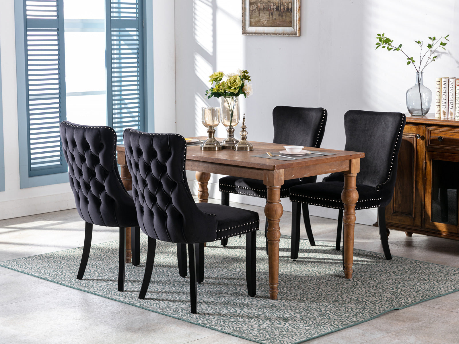 Velvet Kitchen Chairs