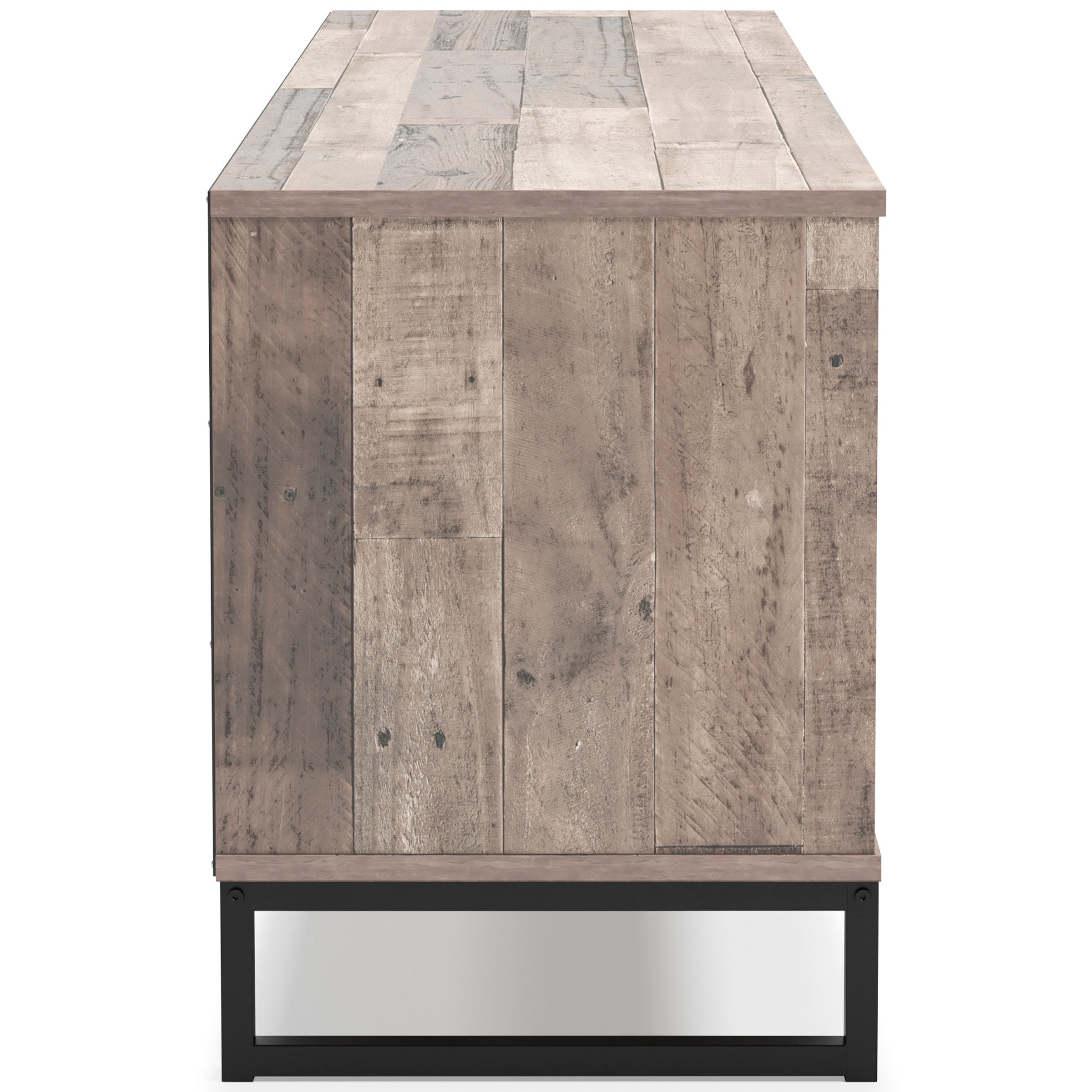 Modern Rustic 59" TV Stand - Brown + Gray