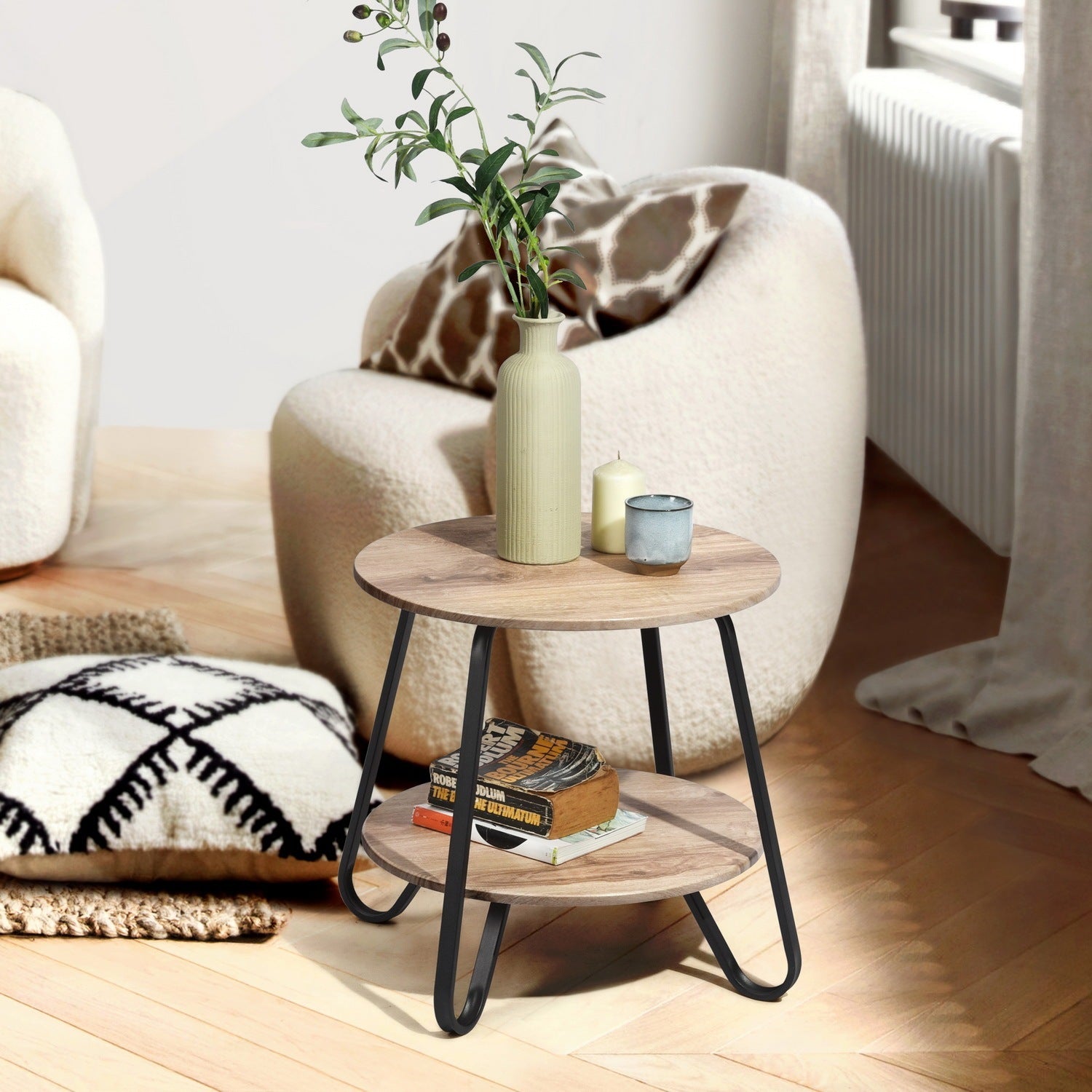 Farmhouse Small Side Table