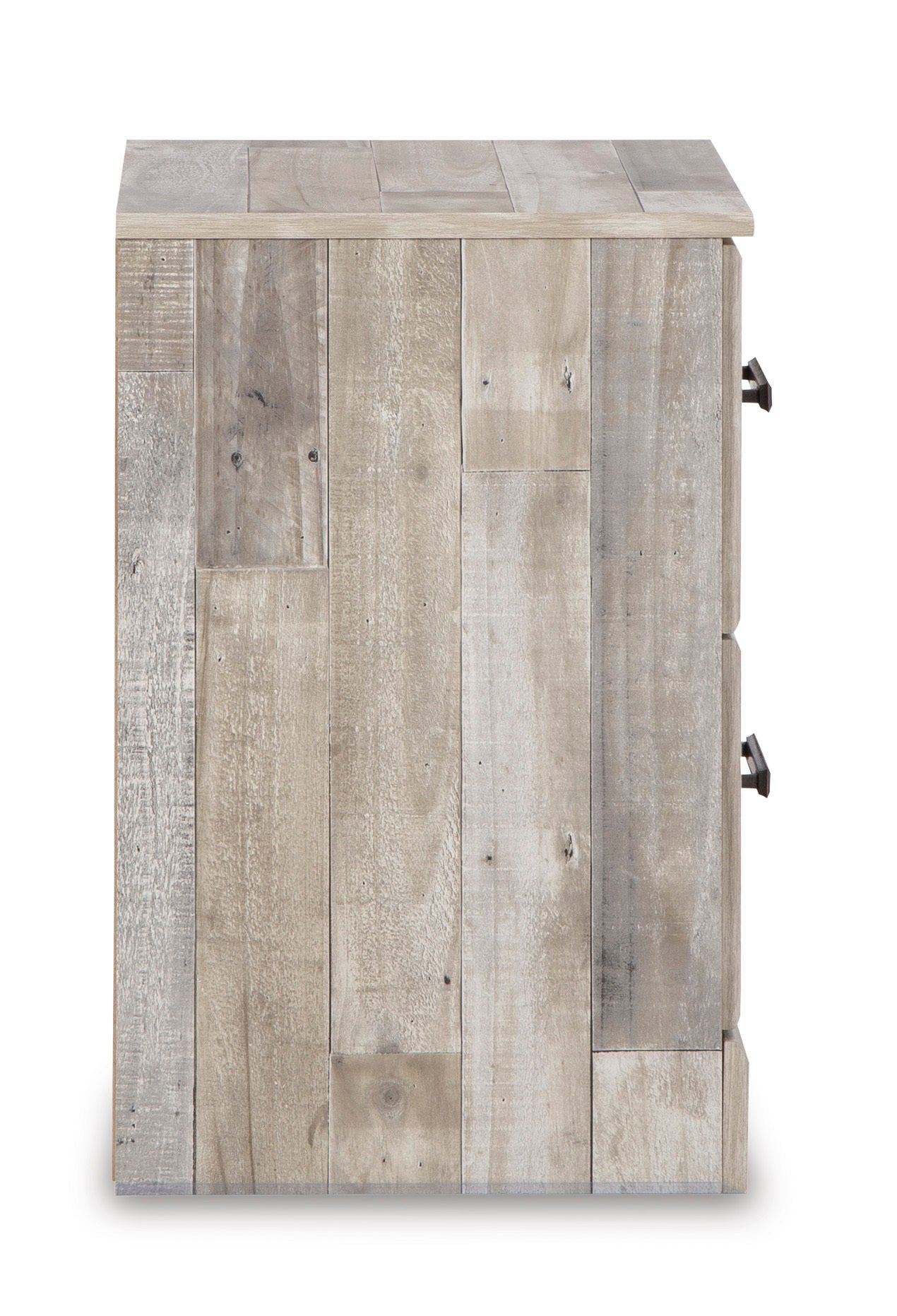 Whitewash Nightstand - 2 drawers