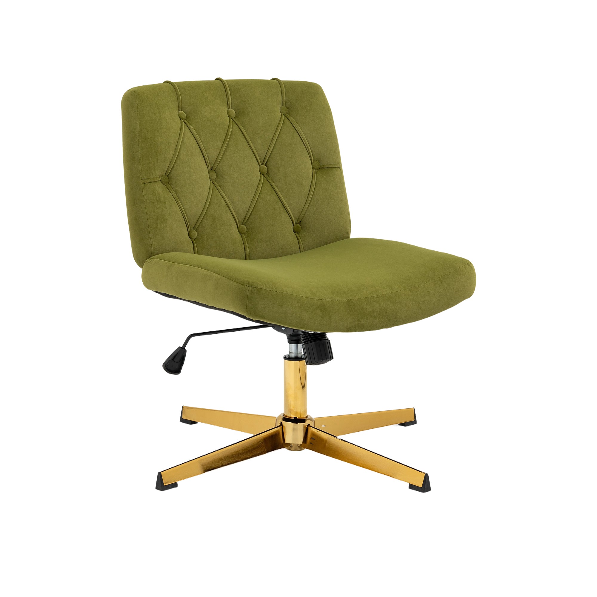 Home Office Desk Chair Adjustable Home Computer Executive Chair Swivel  - Olive