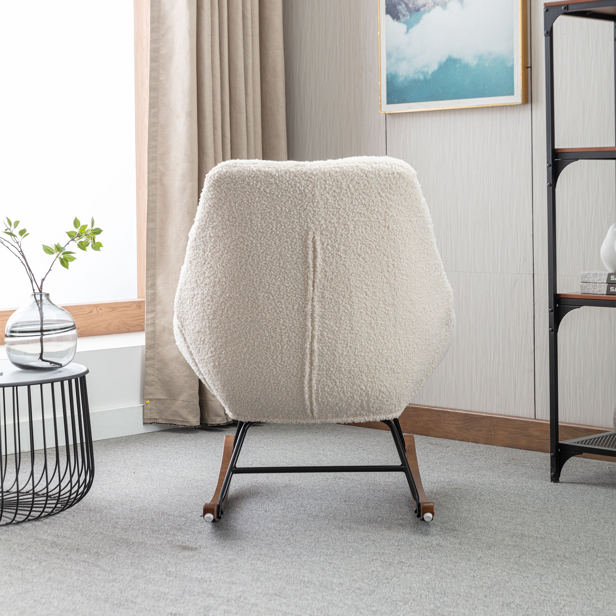 Tufted Rocking Chair