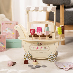 Ice Cream Cart for Kids Toddlers,  Food Toys Gift for Boys and Girls