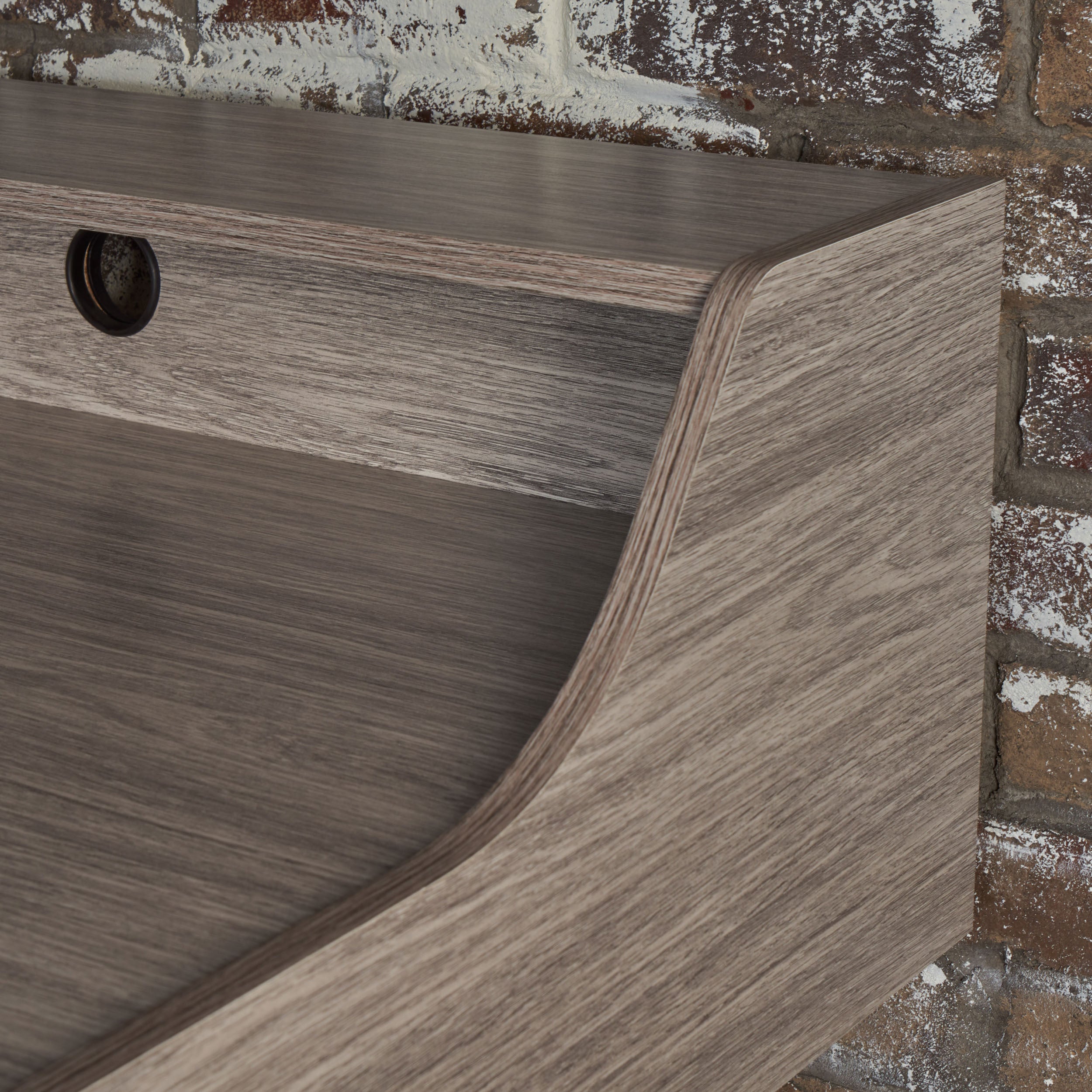 Modern Finished Fiberboard Cute Home Study Desk 