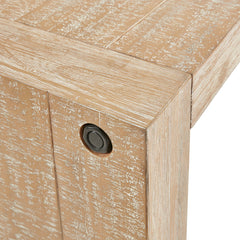 Natural U Console Table