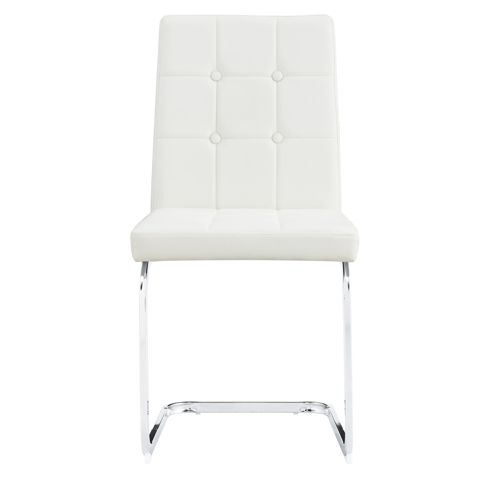 Modern Dining Chairs (Set of 6) - White