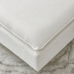 L-Shaped Linen Sectional Sofa with Left Chaise (right-facing chaise) - Beige