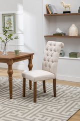 Beige Dining Chair