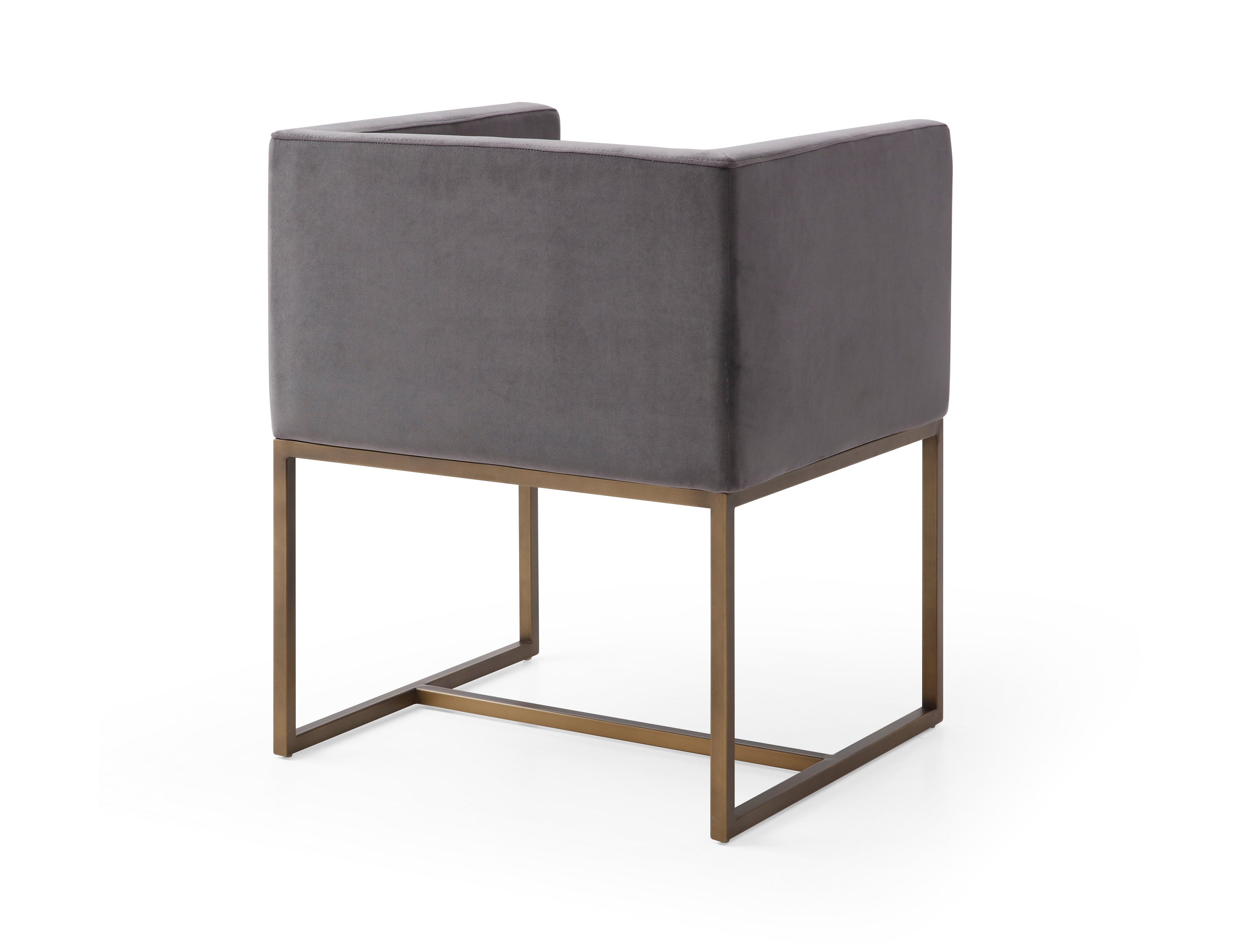 Dark Grey Antique Chair