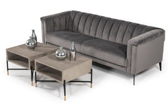 Metal coffee table