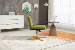 Home Office Desk Chair Adjustable Home Computer Executive Chair Swivel  - Olive