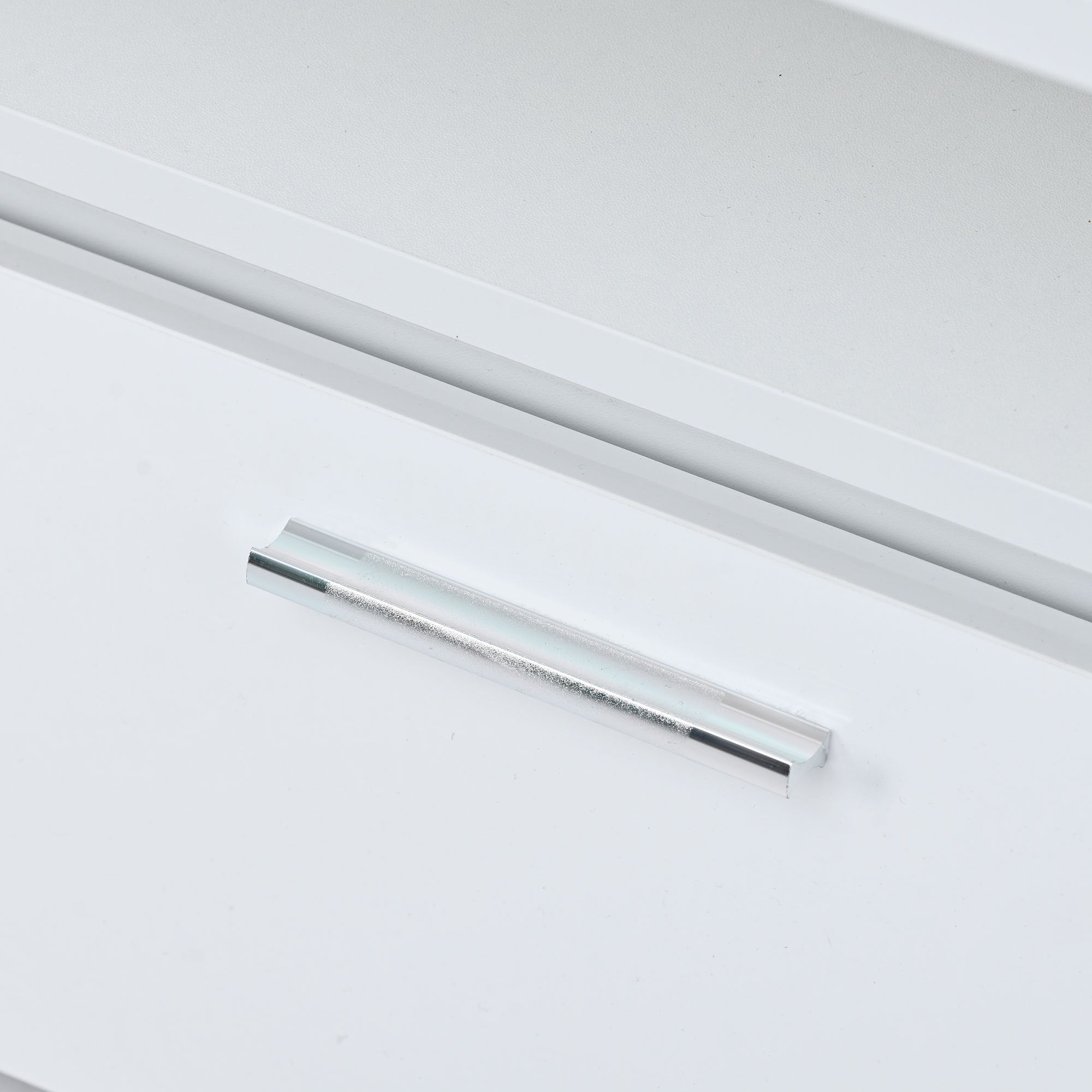 Modern 2-Tier Center Table - White