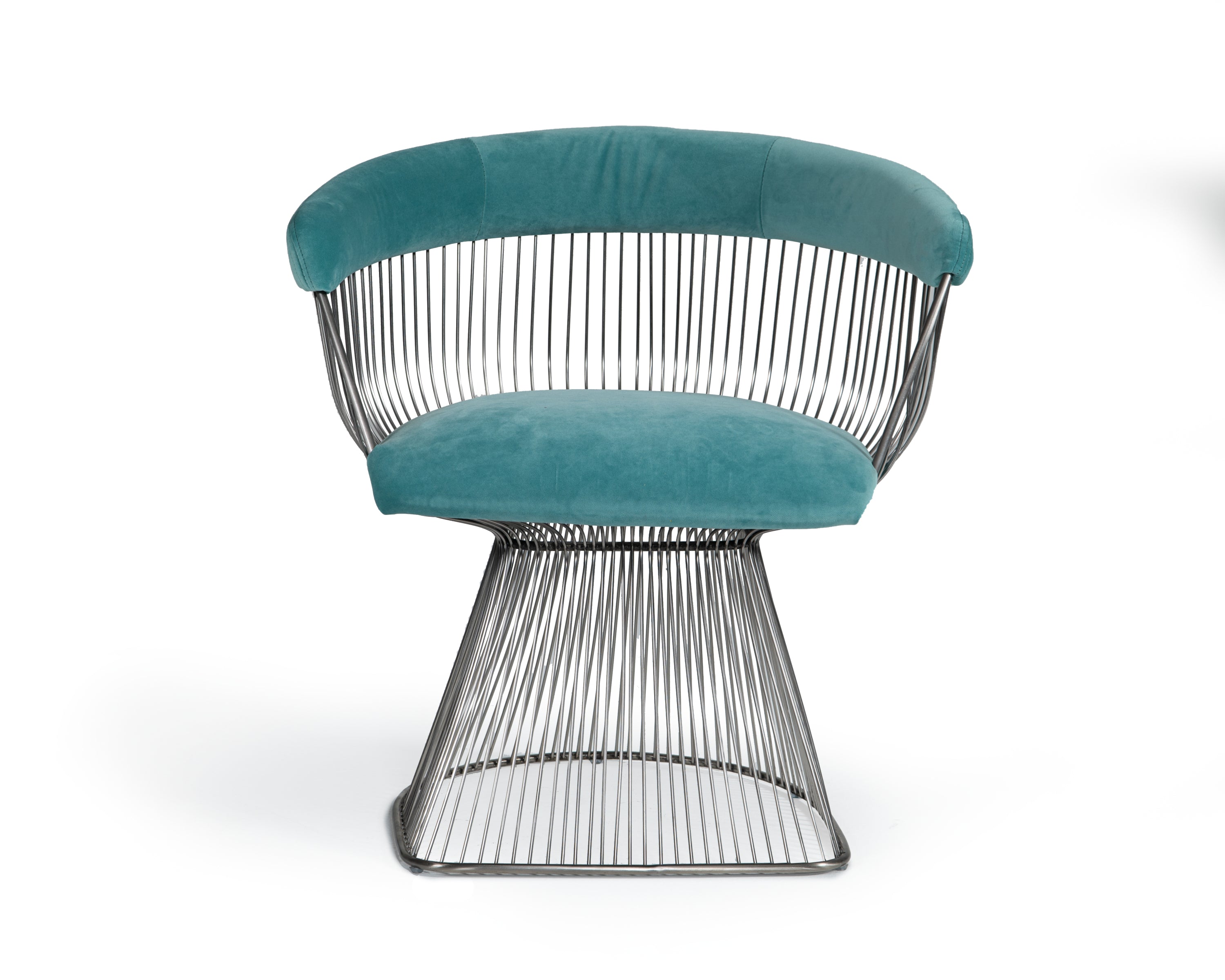Brushed Silver Dining Chair