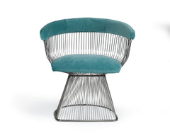 Brushed Silver Dining Chair