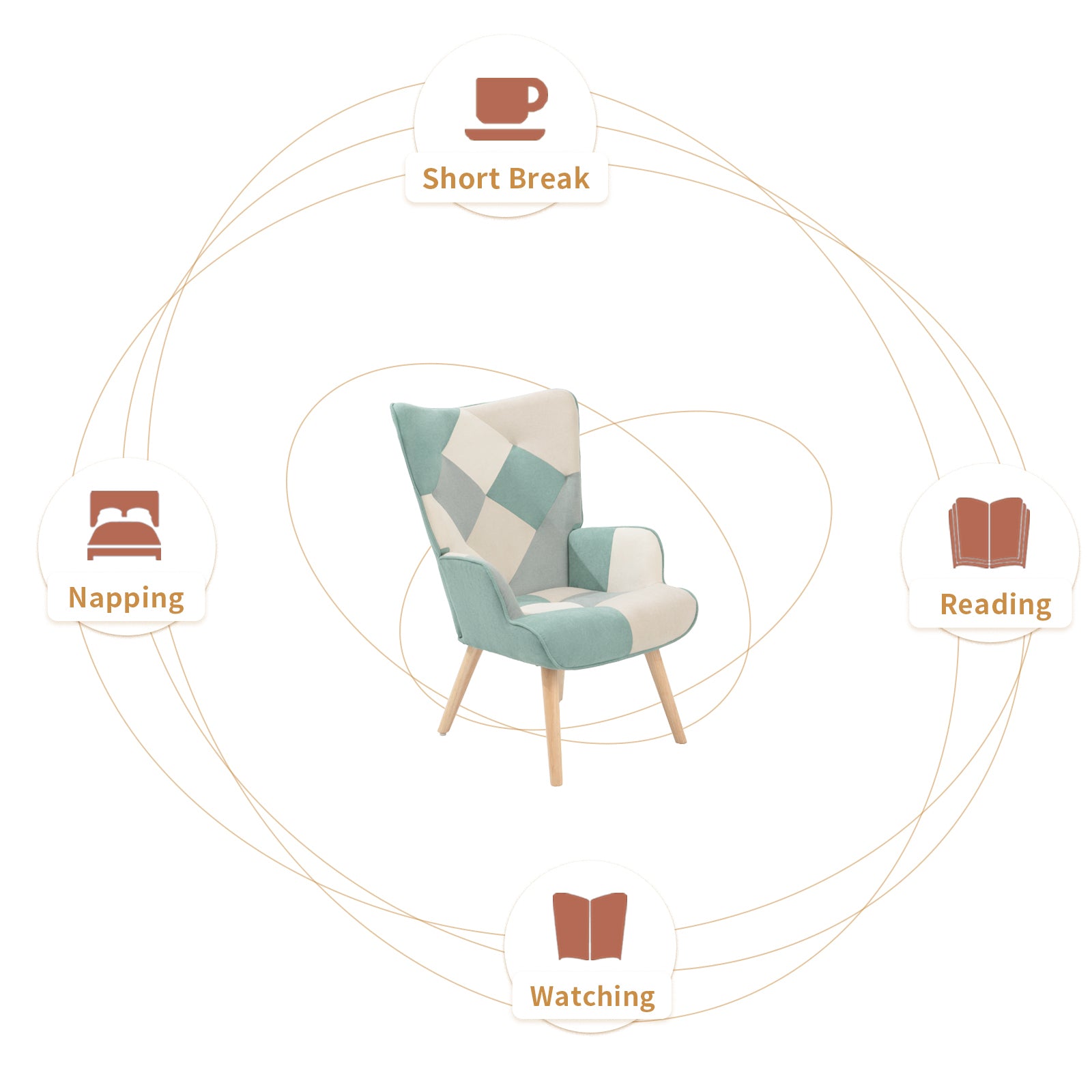 Comfy Side Armchair