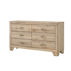 Rustic Style Solid Wood Dresser - Natural