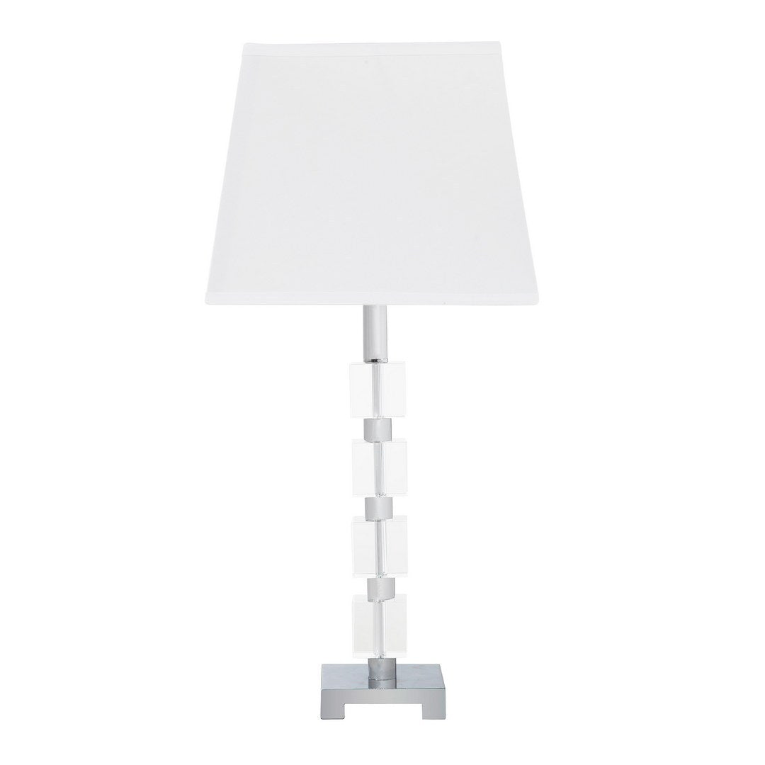 Wendi Glam Crystal Cube Ice Table Lamp - White