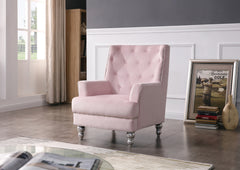 Velvet Pink Soft Chair
