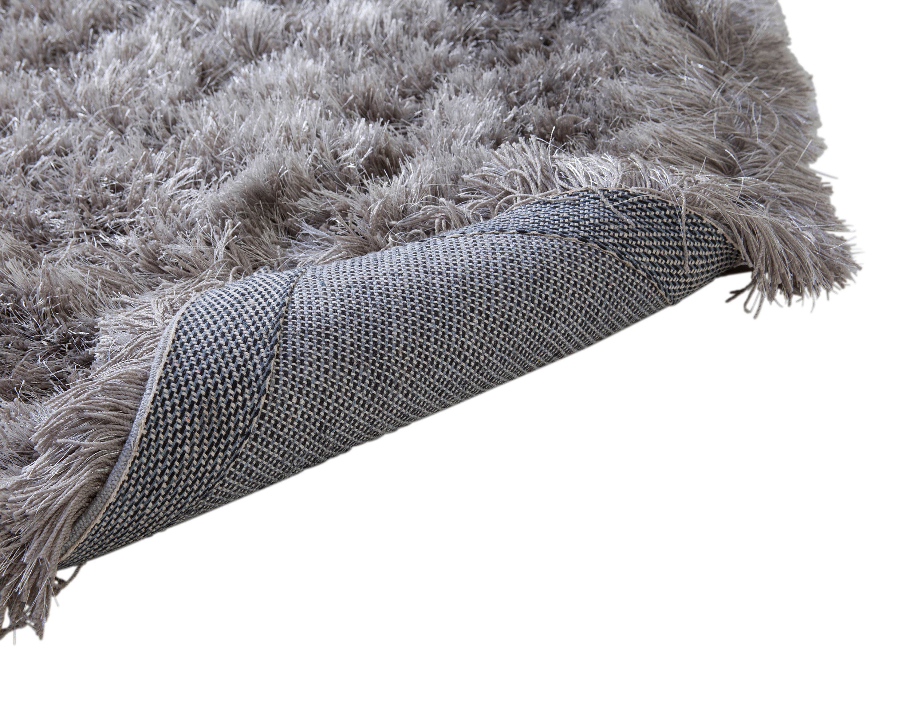 Shag Grey Area Rug